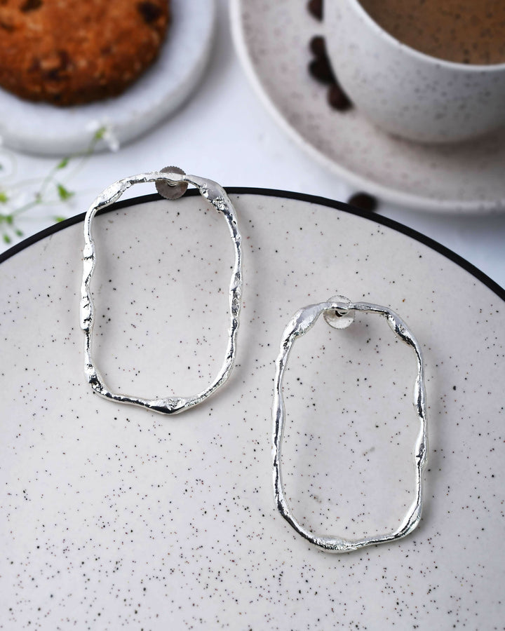 Dawn Oval Earrings