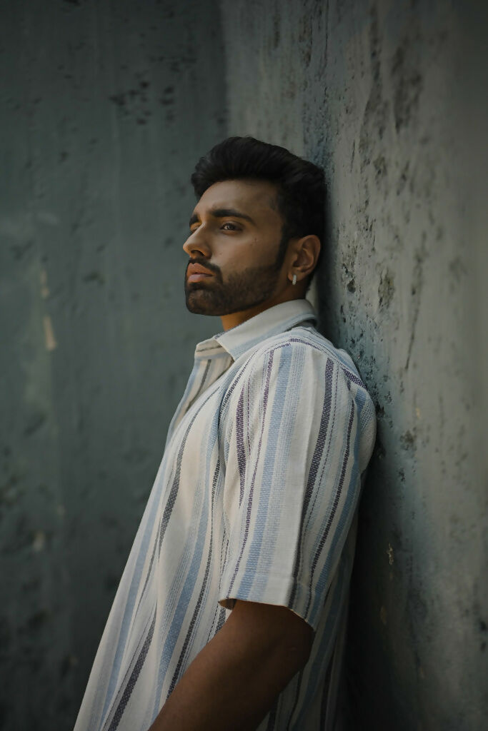 Unisex Handloom Yarn Dyed Shirt