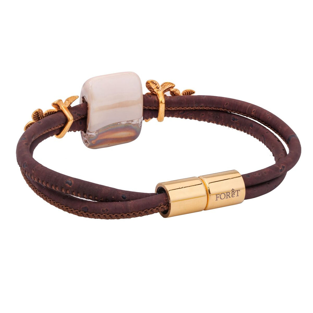 Iberis Cork Bracelet