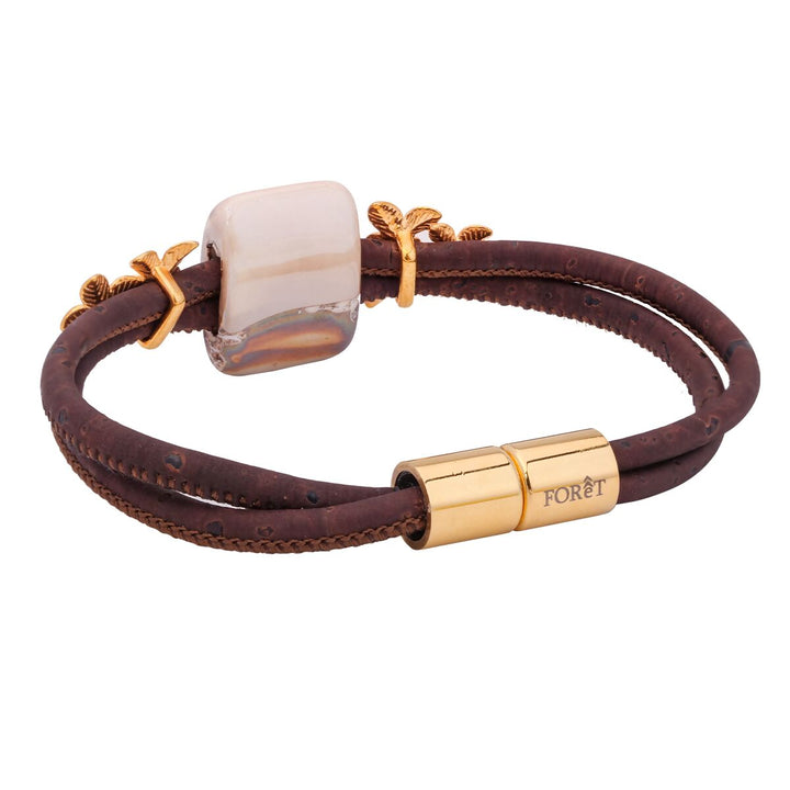 Iberis Cork Bracelet