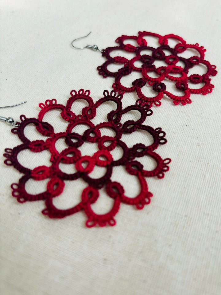 Wine Whisper Earrings
