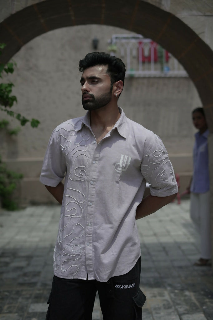 Beige Dori Work Shirt