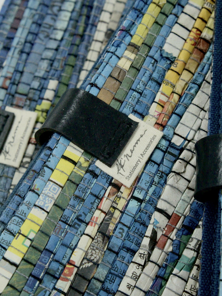 Rustic Weave Journal - Indigo Dream Edition