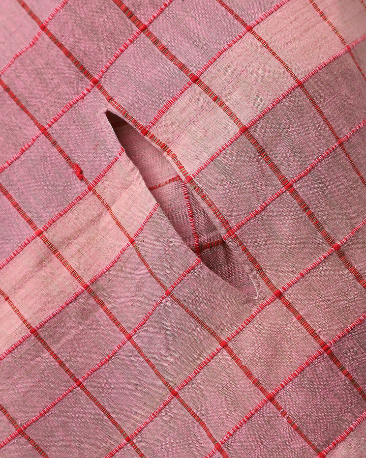 Deconstructed Sari In Pink