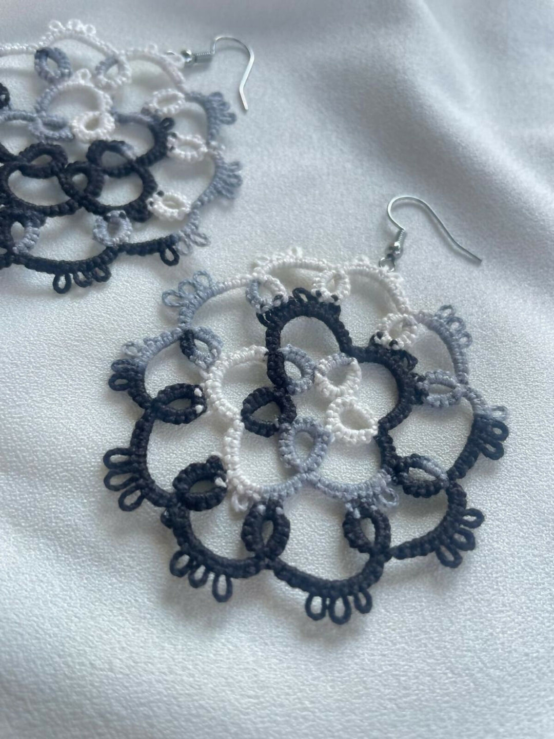Monochrome Melody Earrings