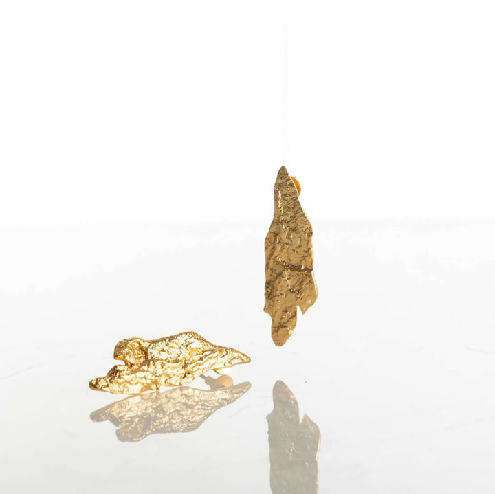 Oak Bark Earrings