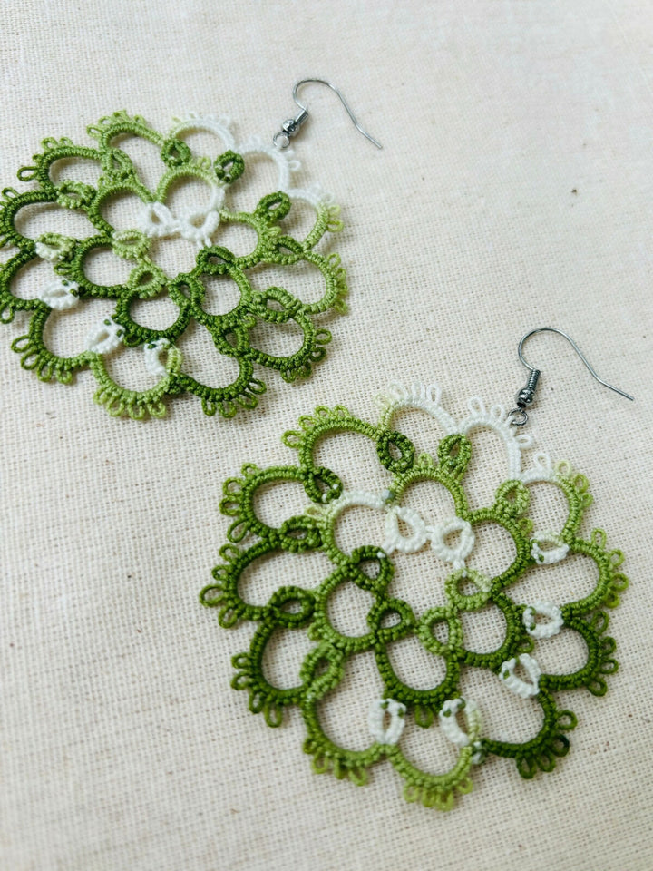 Olive Branch Earrings