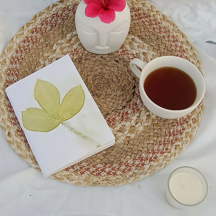 Eco-printed Journal - Fallen Leaf