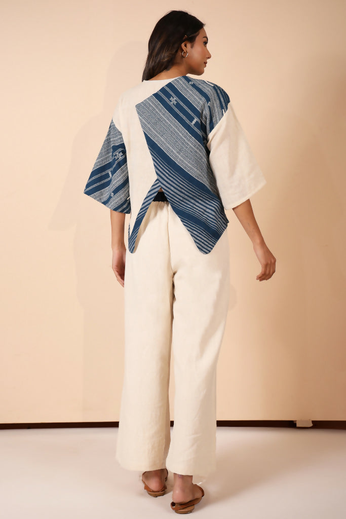 Handloom Straight Pants