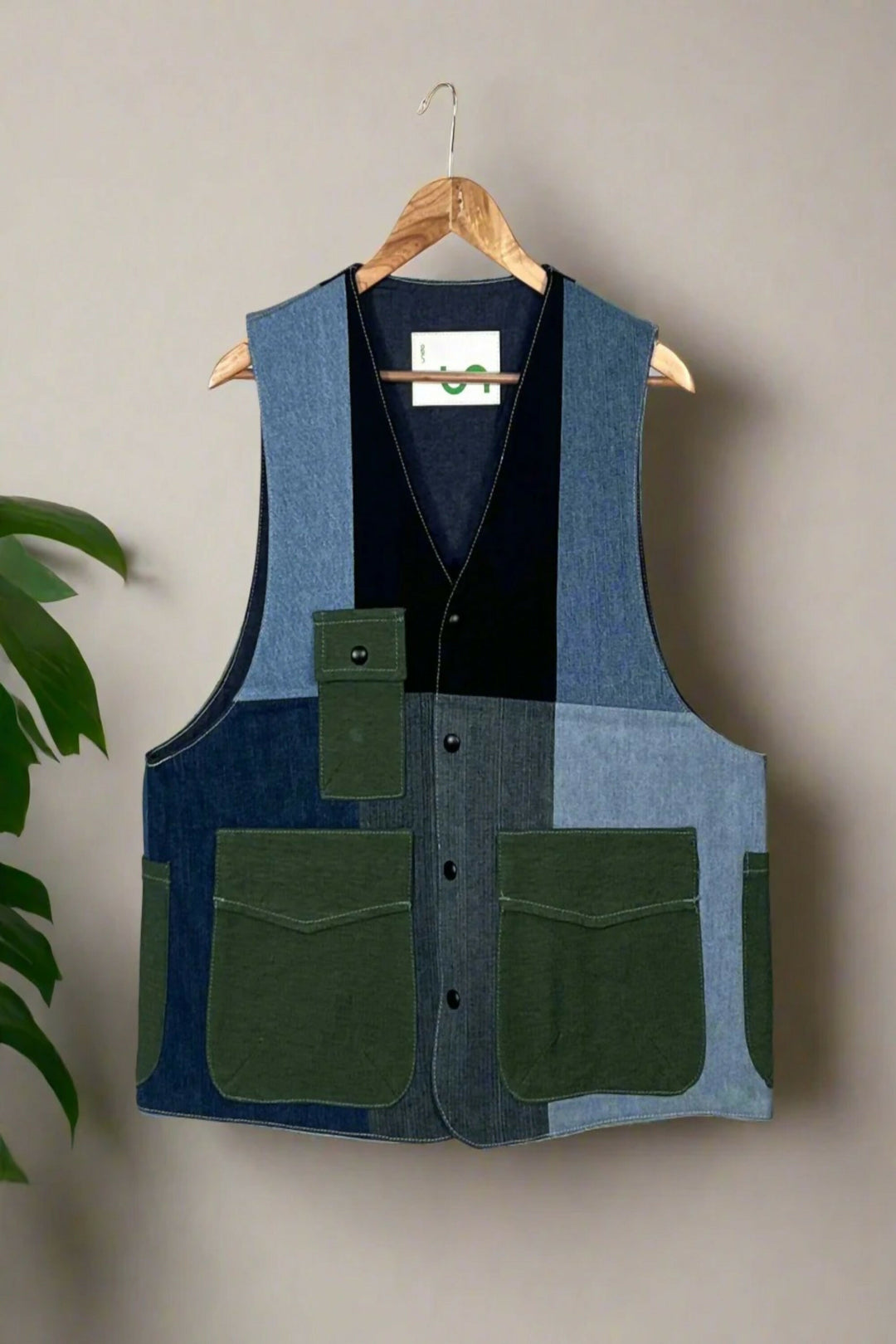 Denim Gilet Jacket