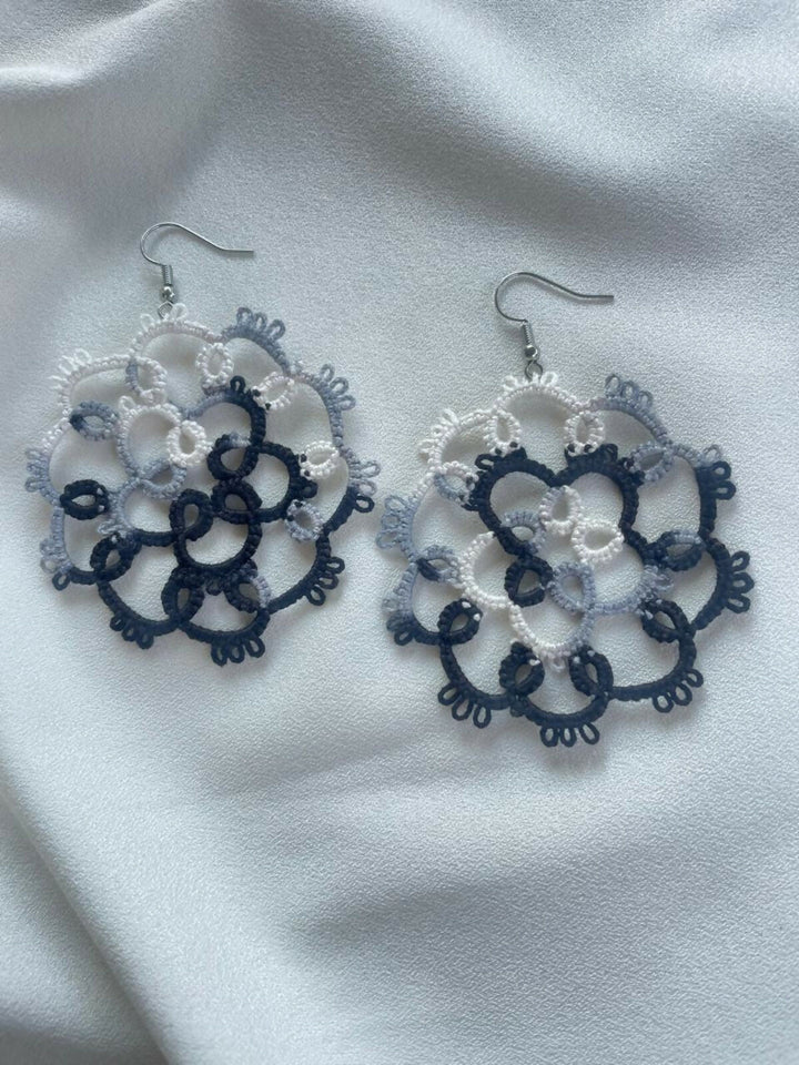 Monochrome Melody Earrings
