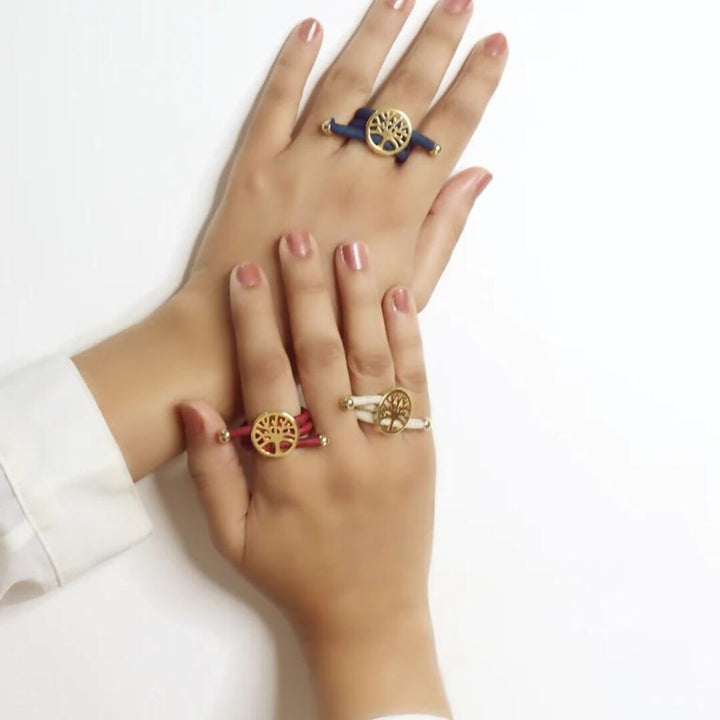 Sacred Lotus Adjustable Cork Ring