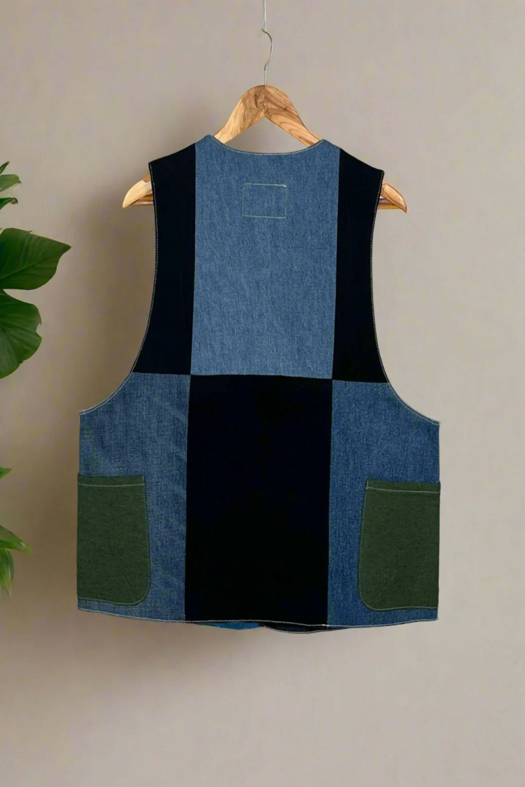 Nomad Denim Gilet Jacket