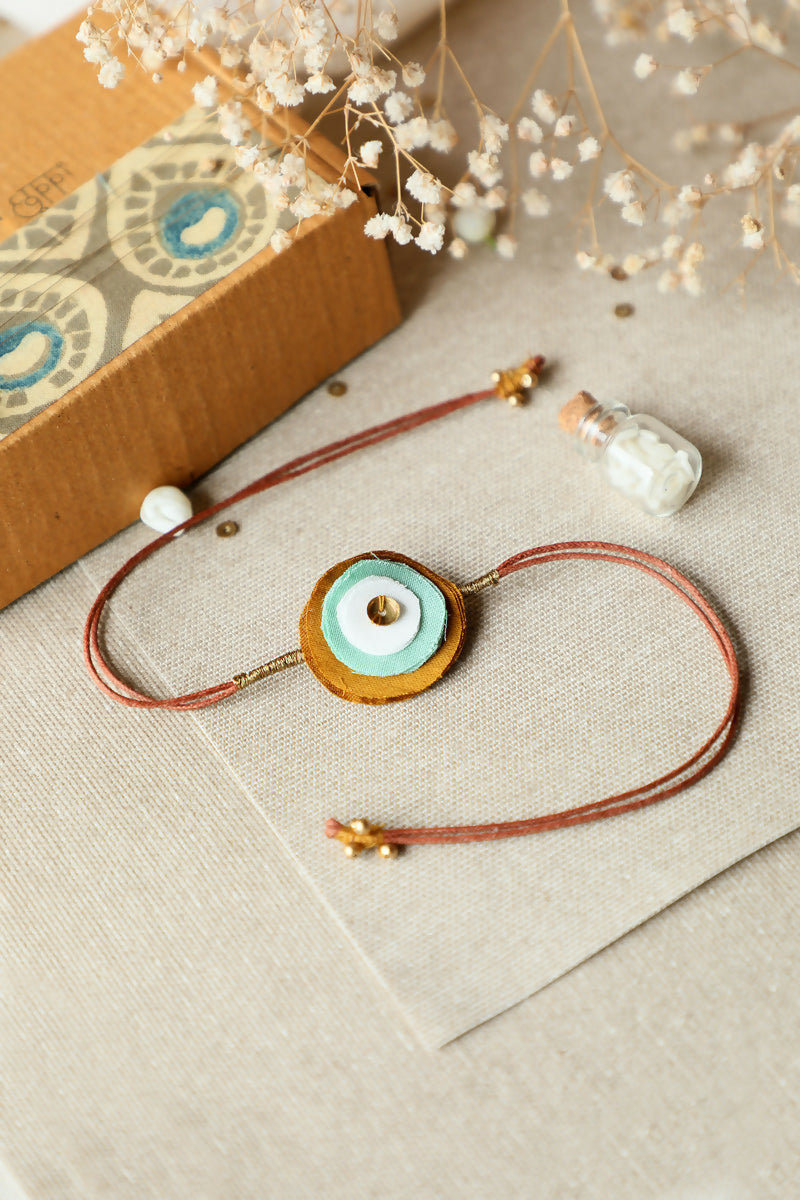 Blue Artisanal Rakhi