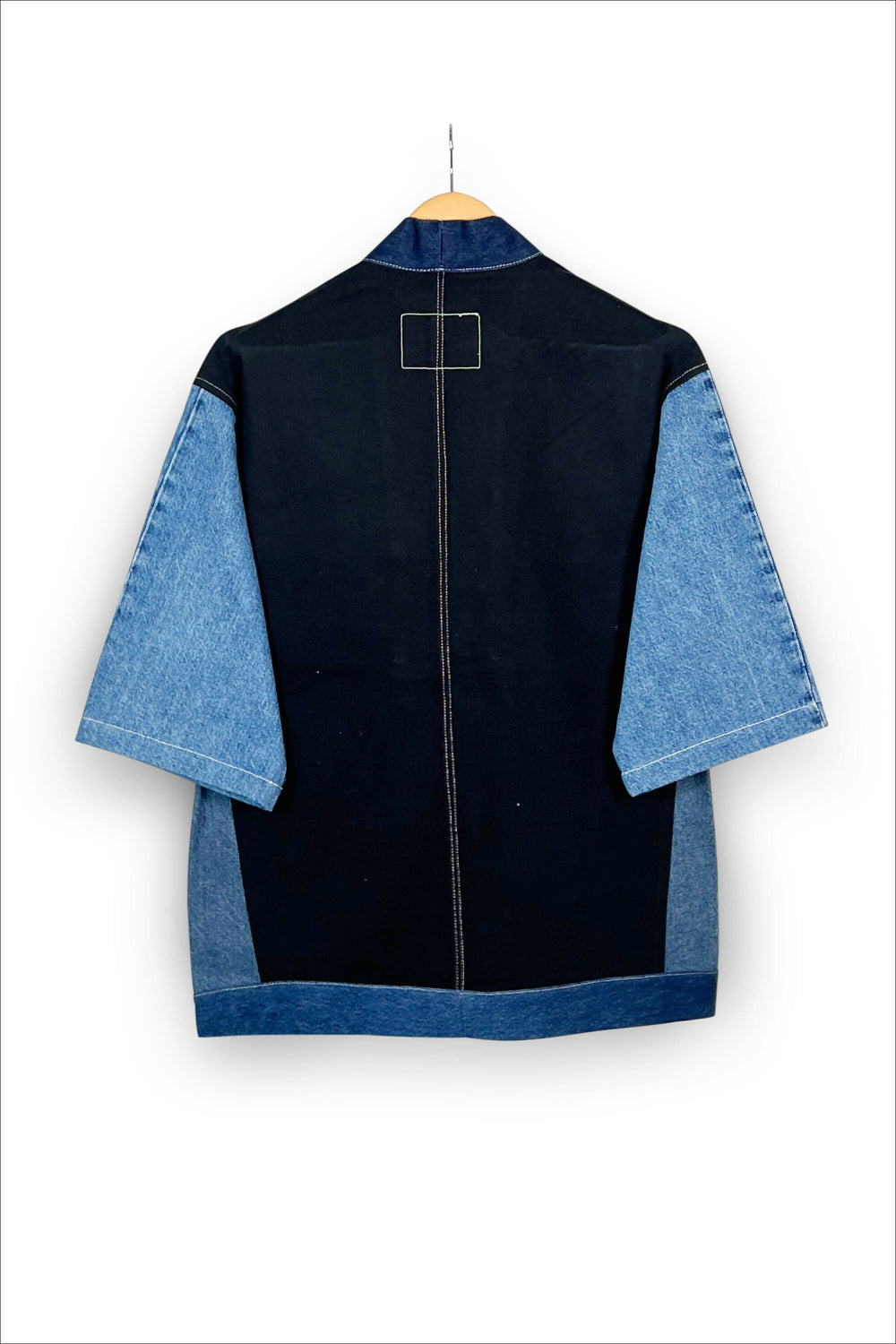 Upcycled Nomad Denim Kimono Jacket