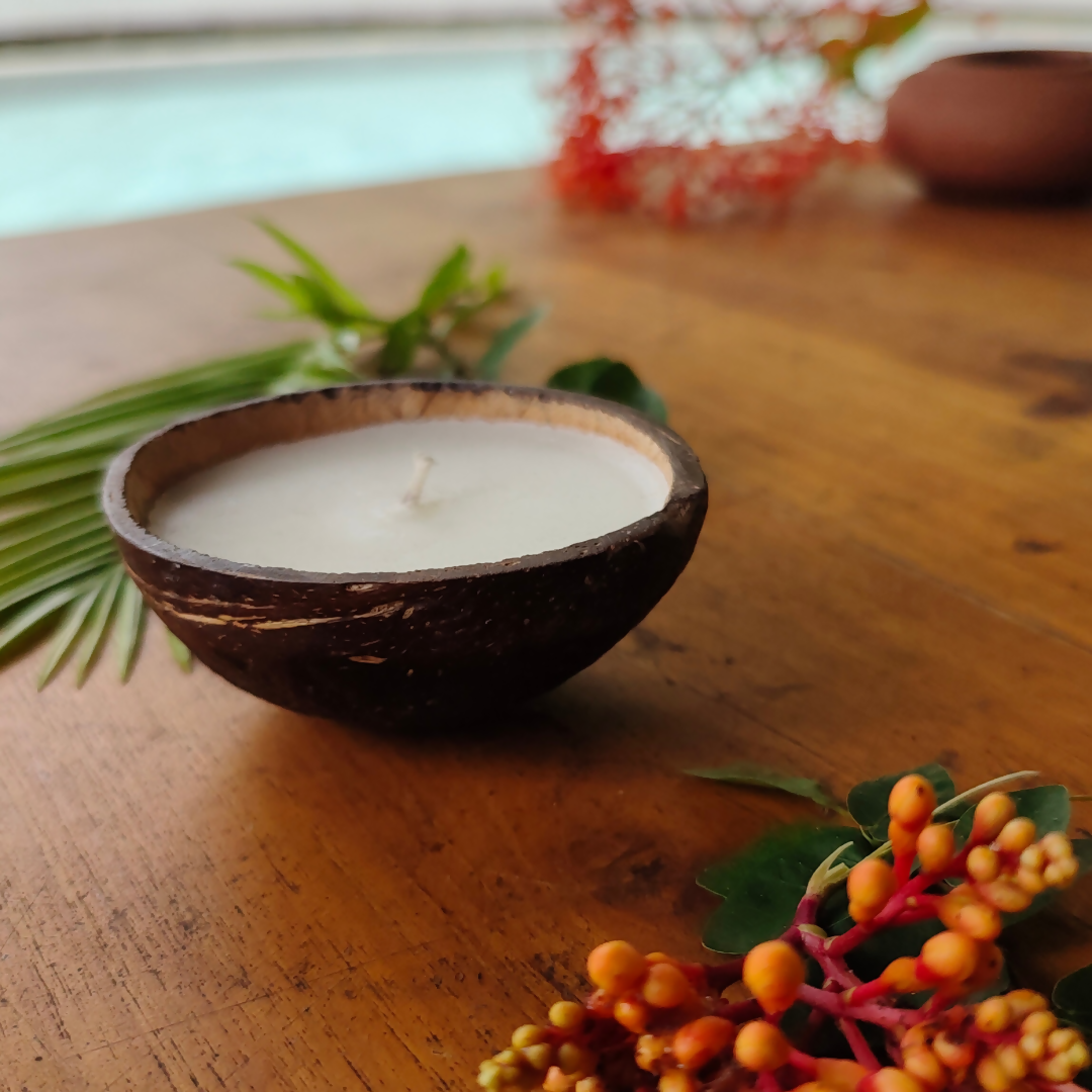 Coconut Shell Soy Wax Candle