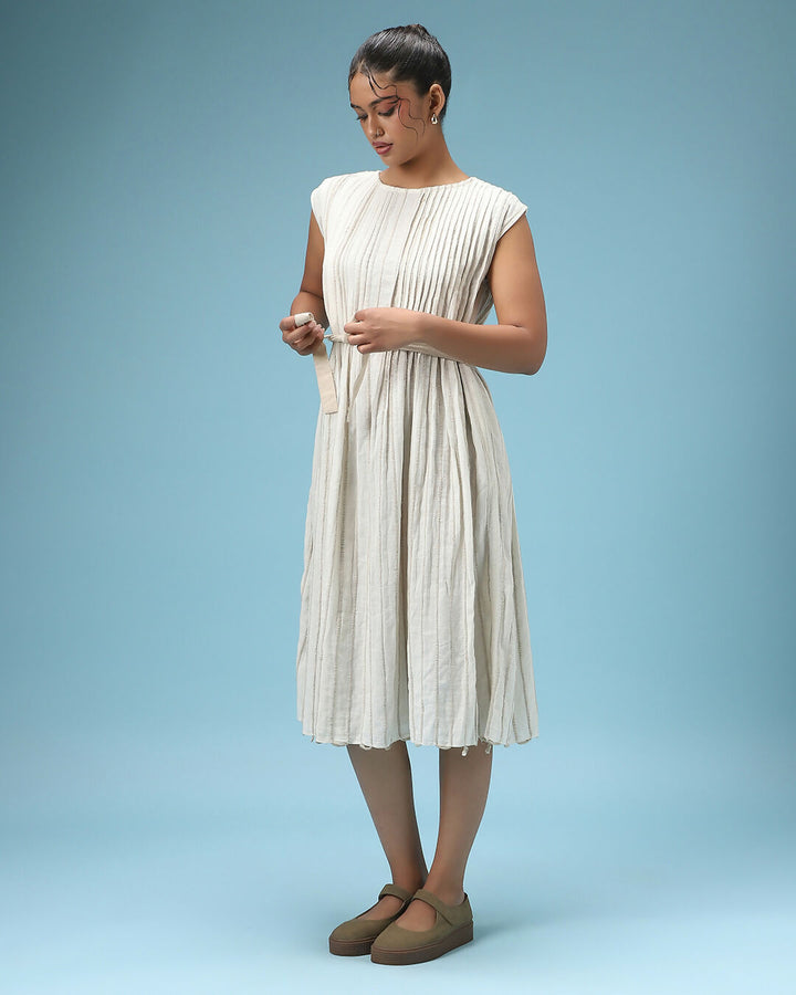 White Chandni Dress