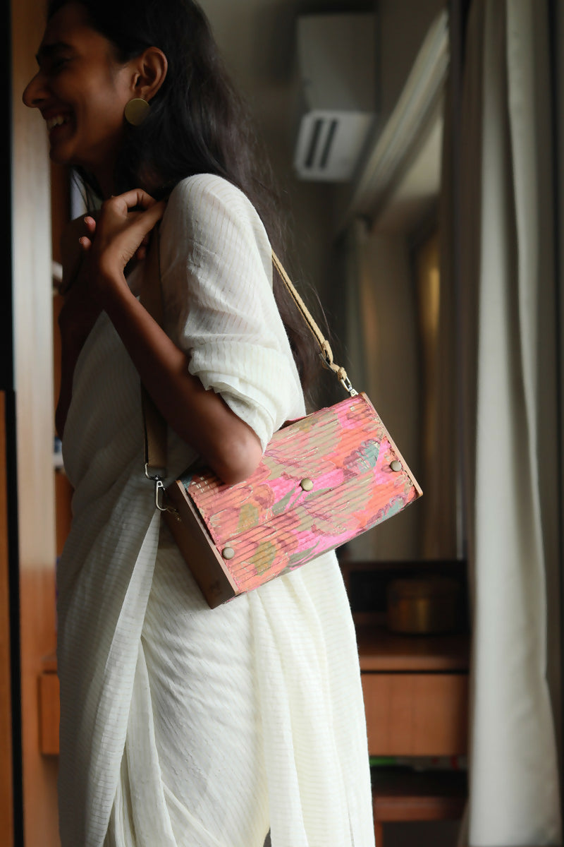 Peach Box Clutch - Gift Box