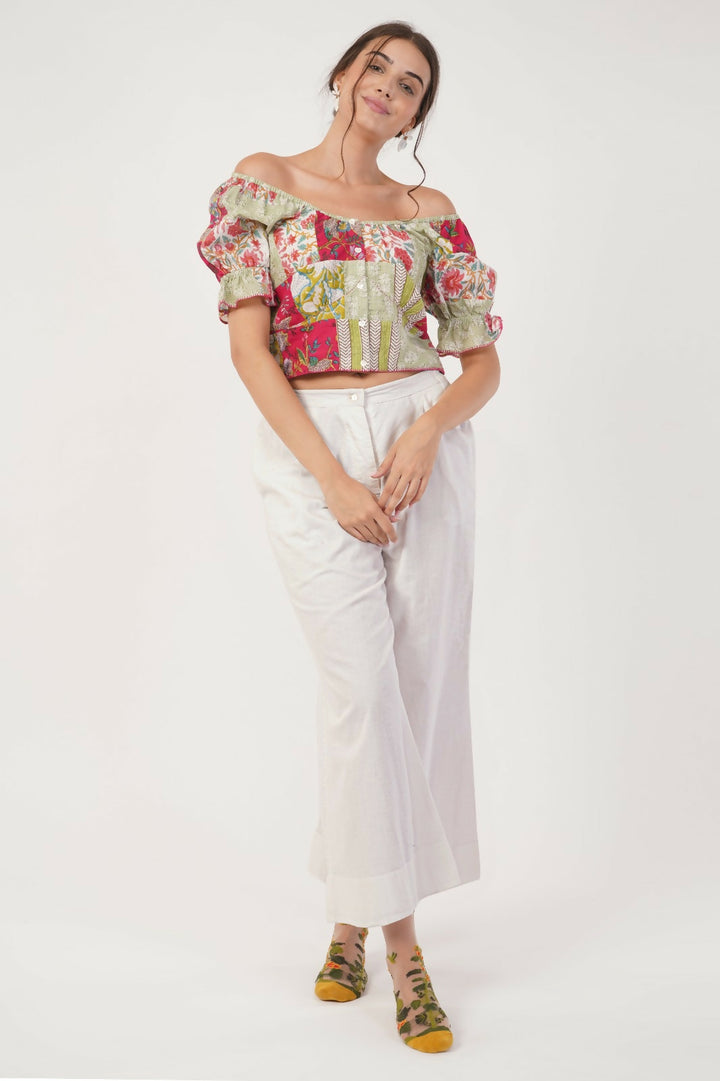 Nectarine Haze Cotton Top