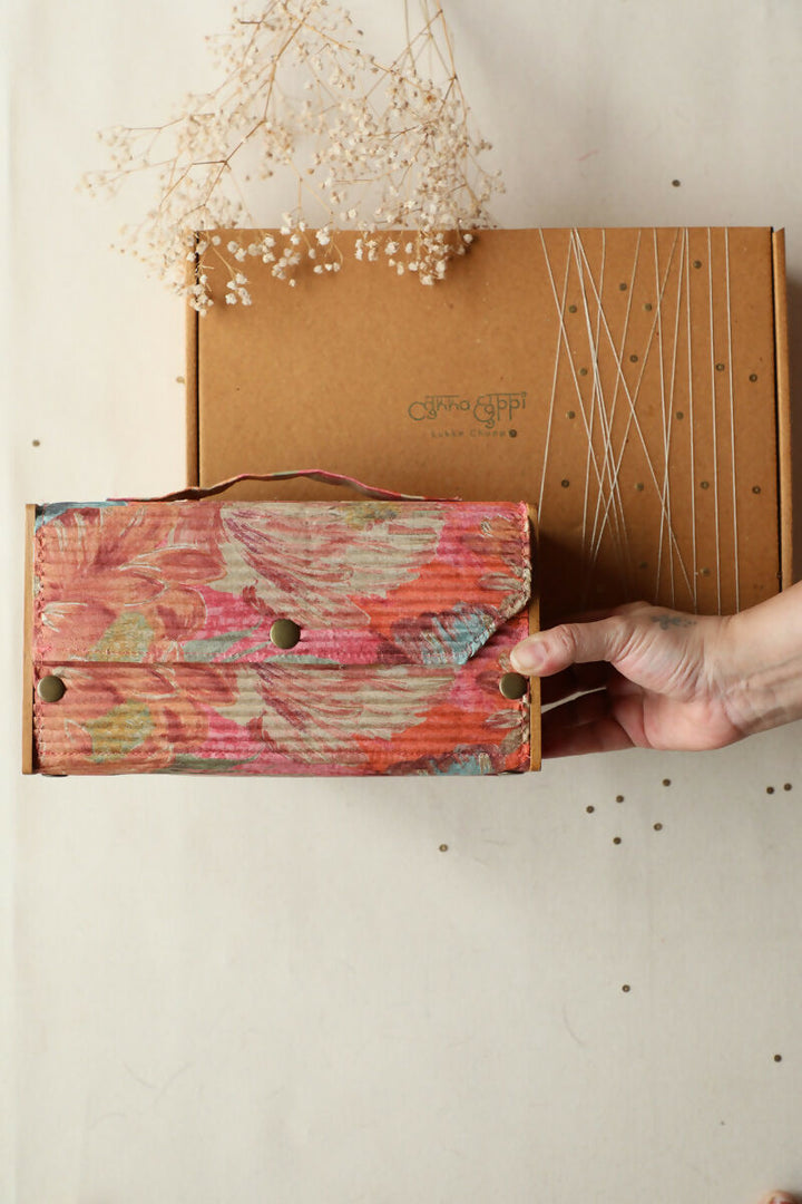 Peach Box Clutch - Gift Box