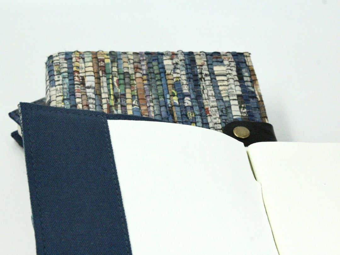 Rustic Weave Journal - Indigo Dream Edition
