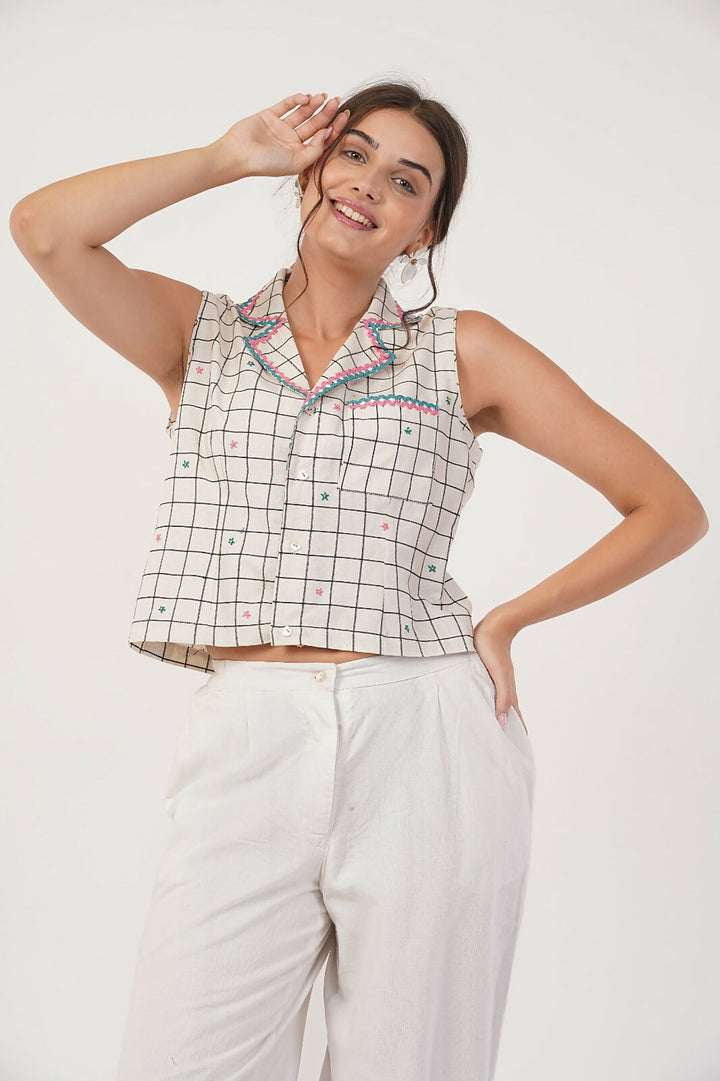 Midnight Garden Top