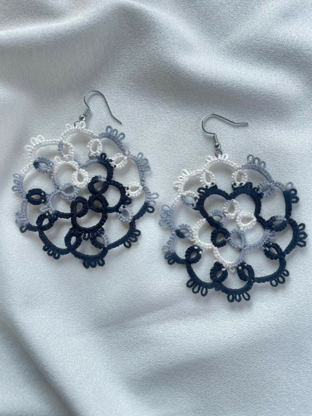 Monochrome Melody Earrings