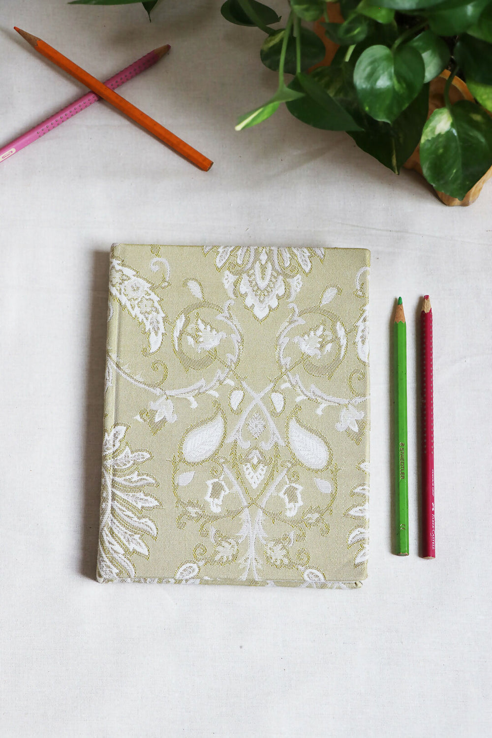 Beauty of green notebook