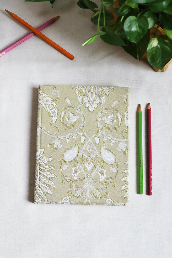 Beauty of green notebook