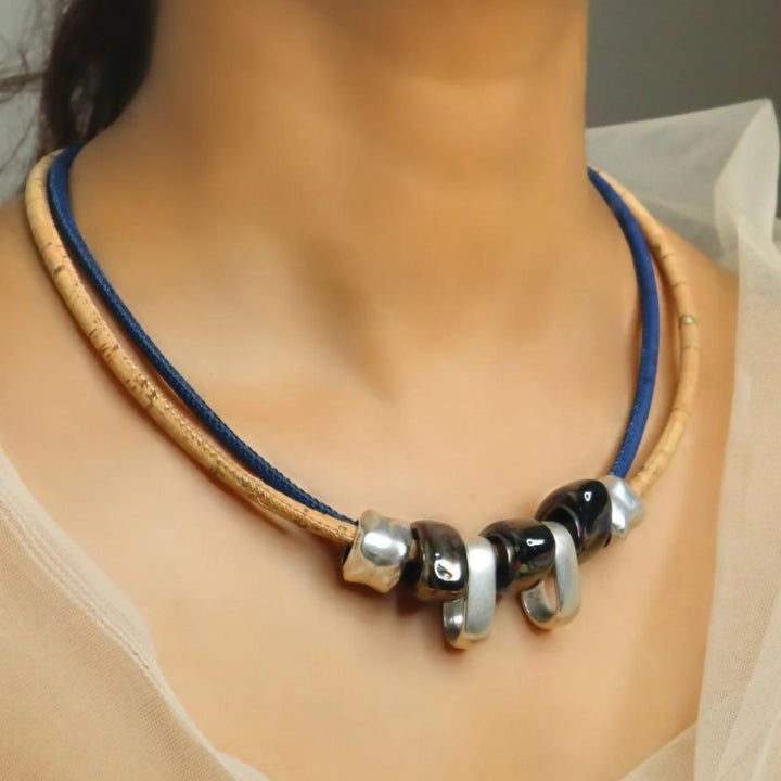 Estella Cork Necklace