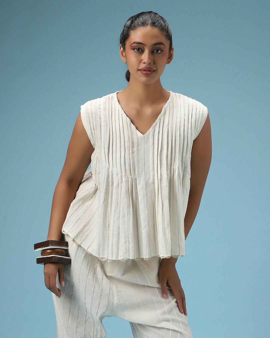Noor Flare Top