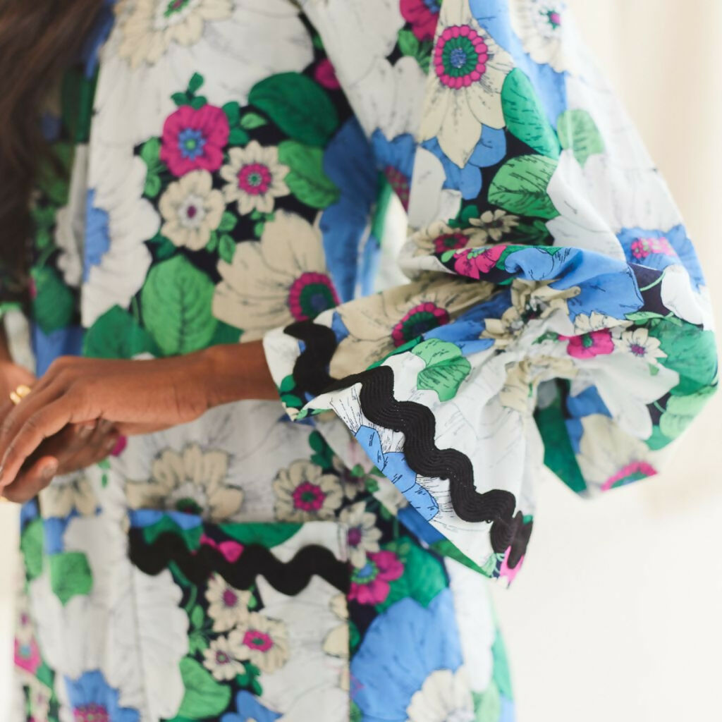 Floral Print Short Dress