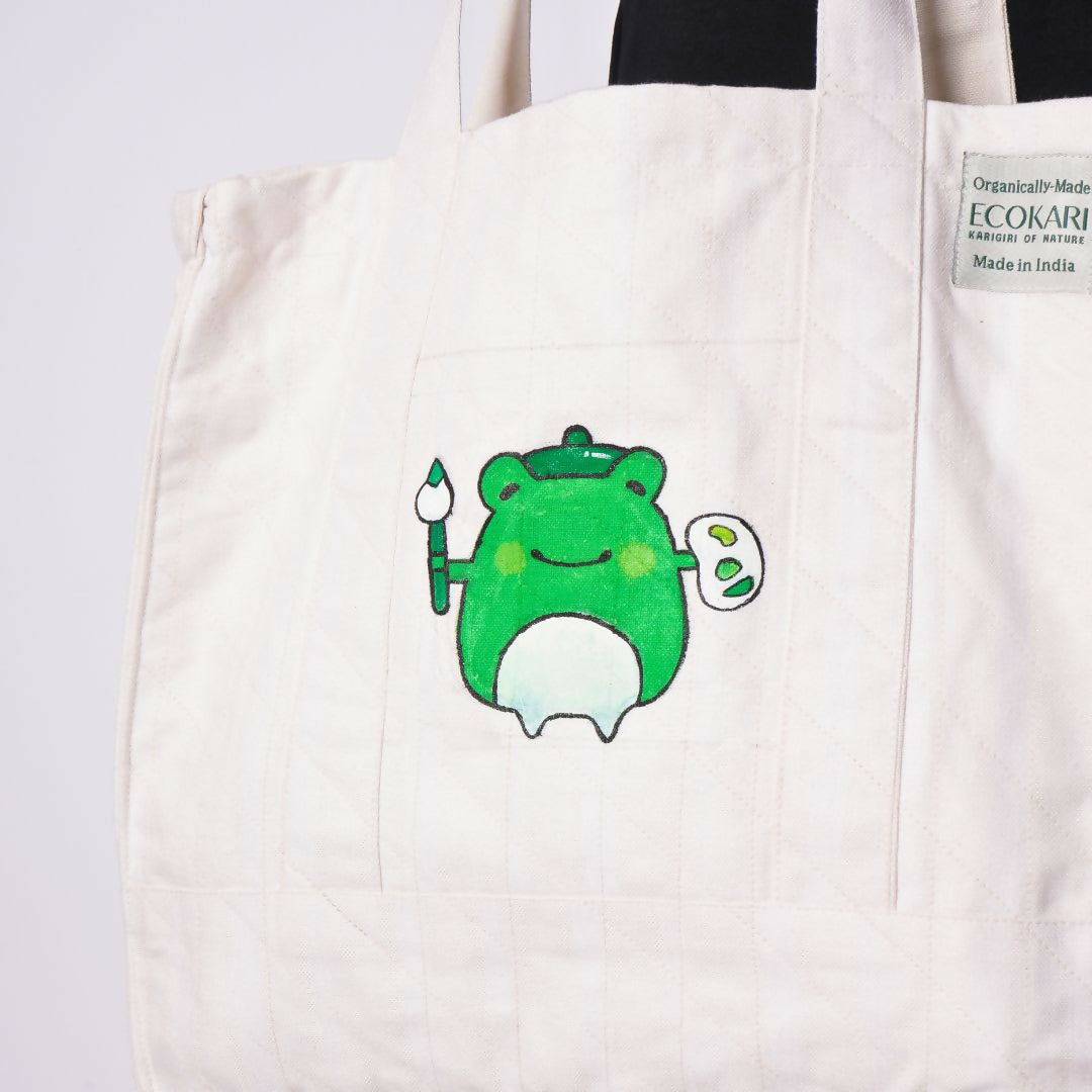 Eco-Tote Bag In Off-White