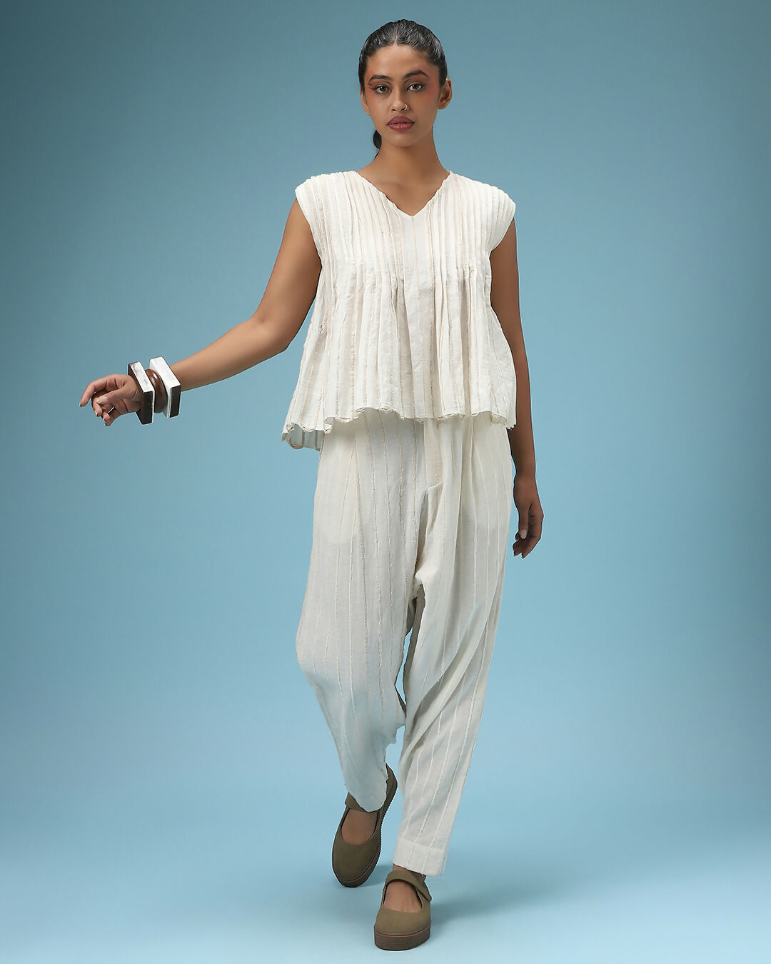 Noor Flare Top