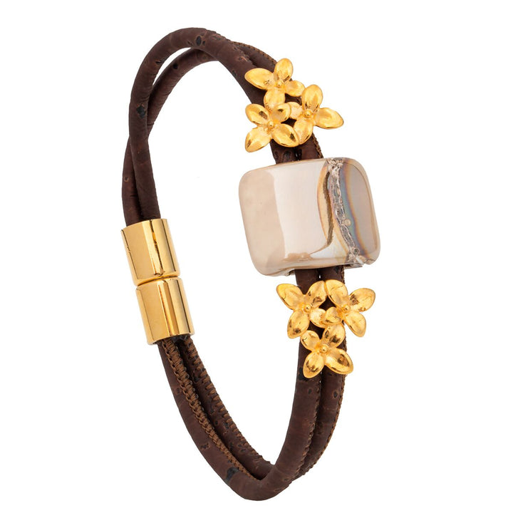 Iberis Cork Bracelet