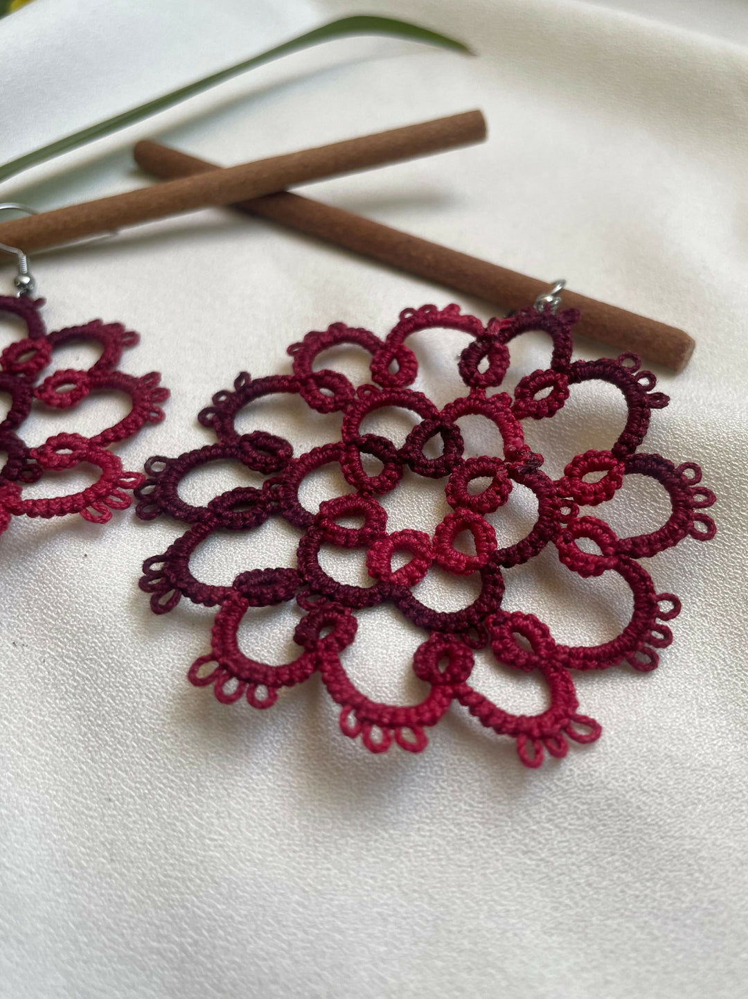 Wine Whisper Earrings