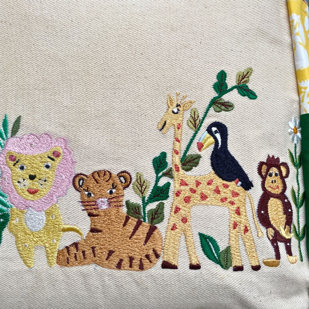 Customisable Flora Fauna Tote Bag