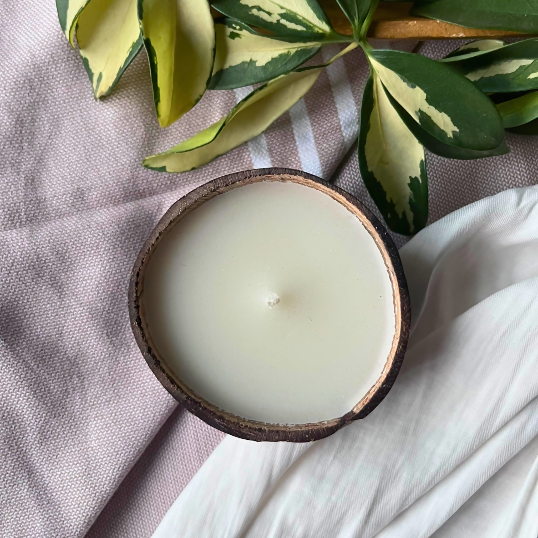 Coconut Shell Soy Wax Candle