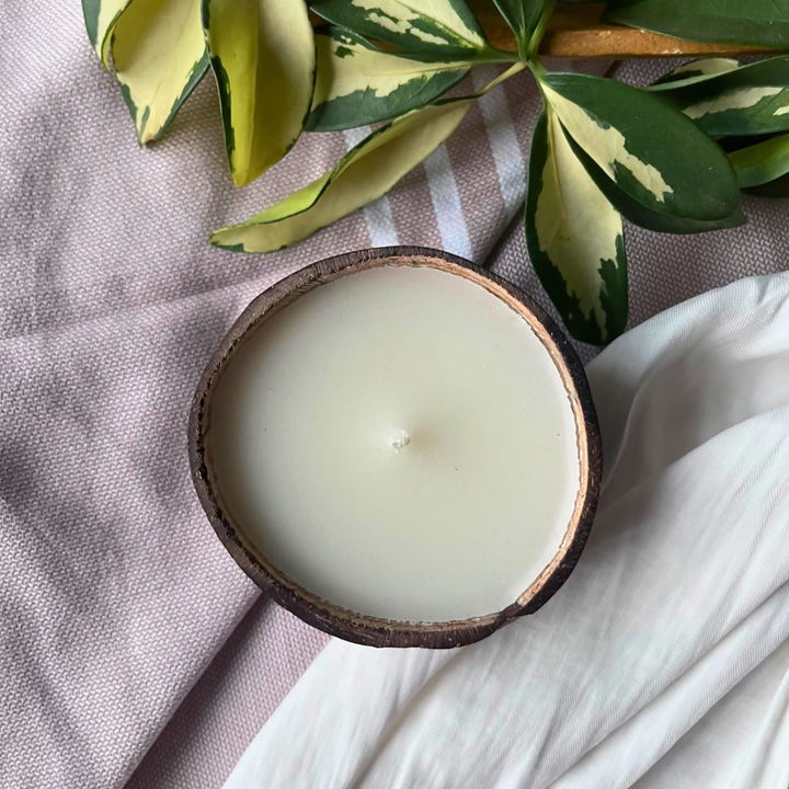 Coconut Shell Soy Wax Candle