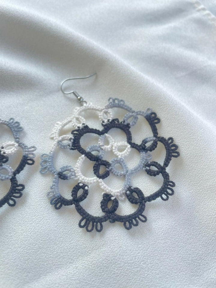 Monochrome Melody Earrings