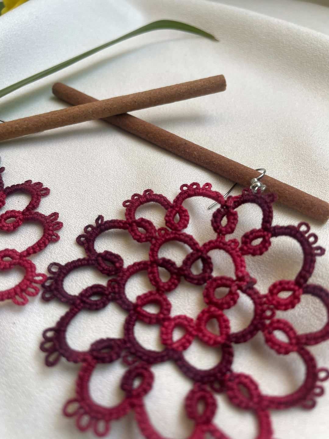 Wine Whisper Earrings