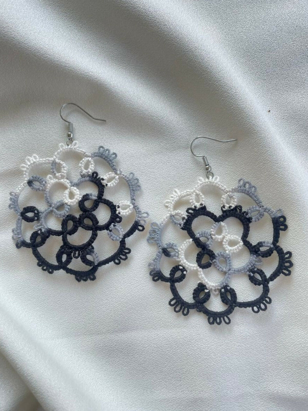 Monochrome Melody Earrings