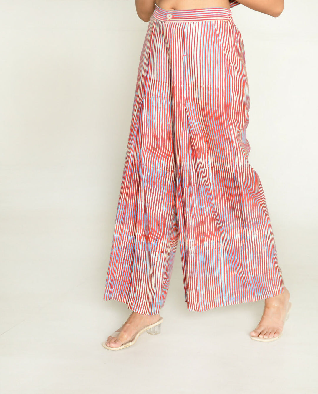 Plosky Cloud Kurta With Wide Leg Pant