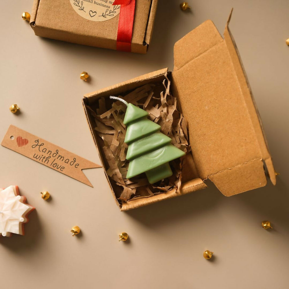 Christmas Tree Candle Set