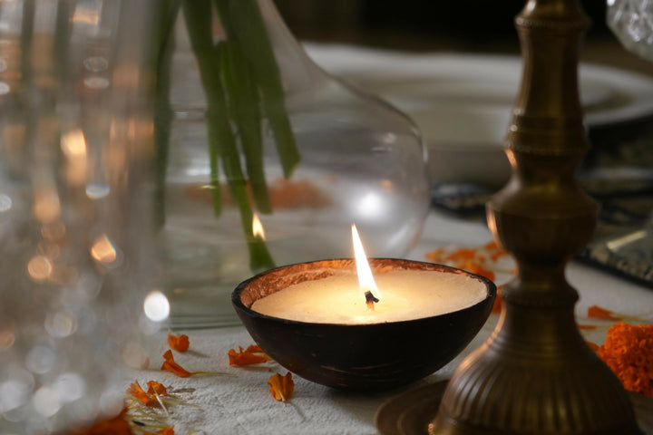 Coconut Shell Soy Wax Candle