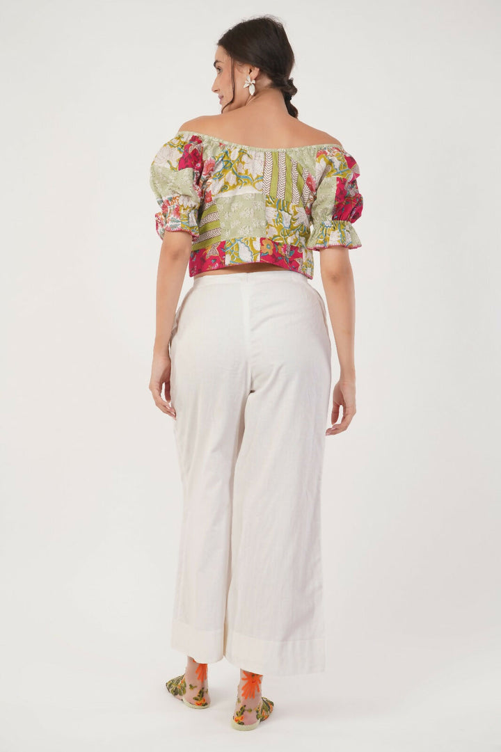 Nectarine Haze Cotton Top