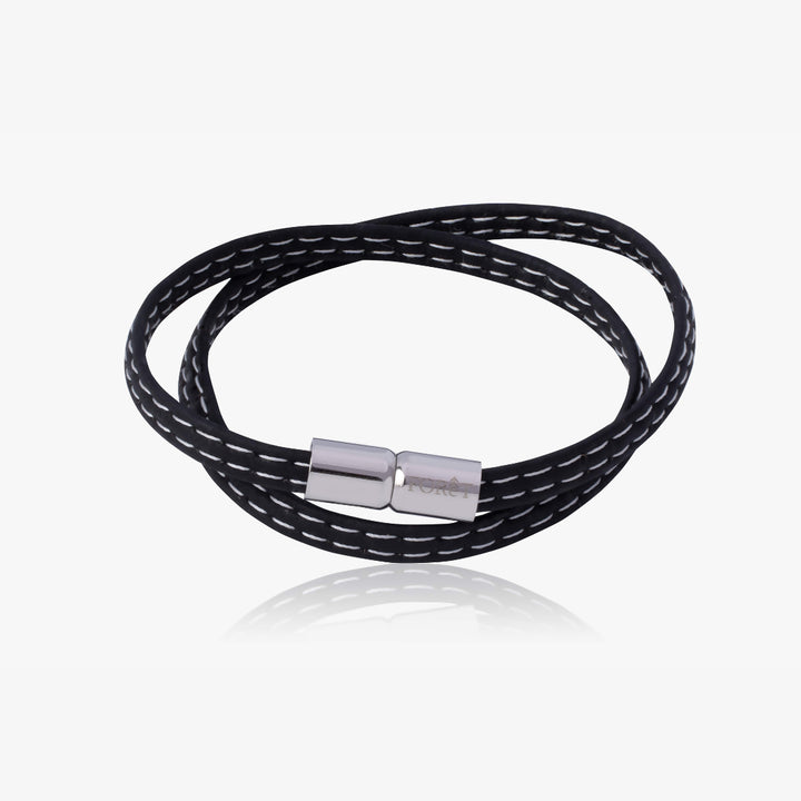 Vegan Cork Mens Wrap Bracelet