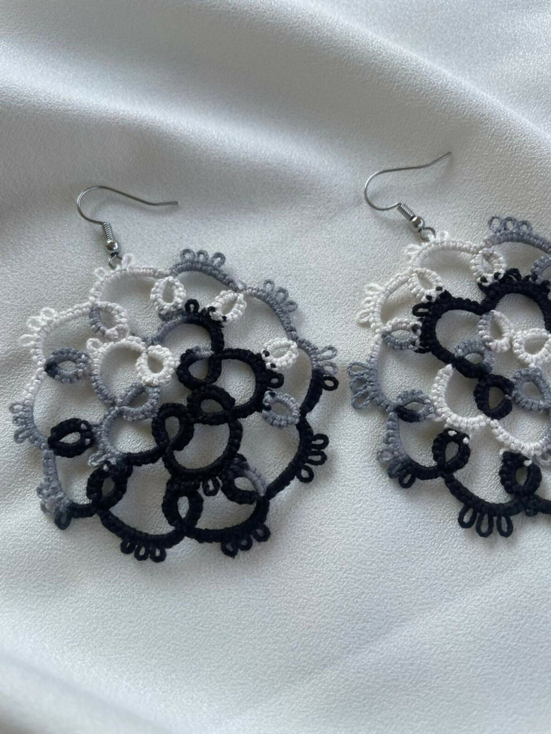 Monochrome Melody Earrings