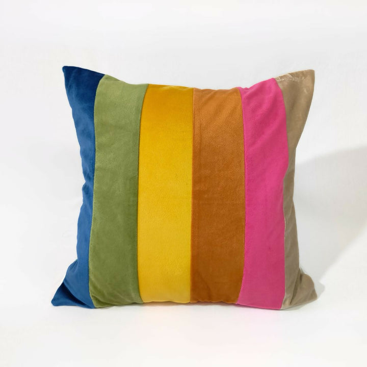 Rainbow Hues Cushion Cover