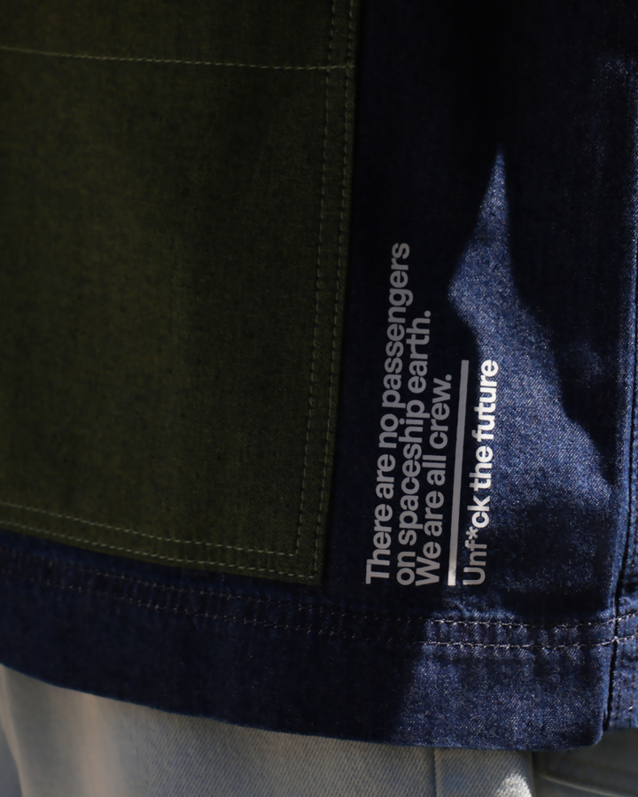 Dark Indigo Full-Sleeved Shacket